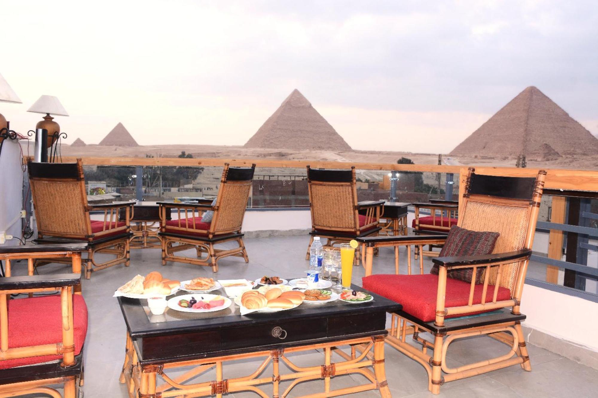 Pyramids Nun Inn Kafrat al Jabal Exterior photo